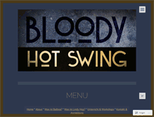 Tablet Screenshot of bloodyhotswing.com